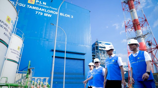 PLN Resmi Operasikan PLTGU Tambak Lorok Blok 3