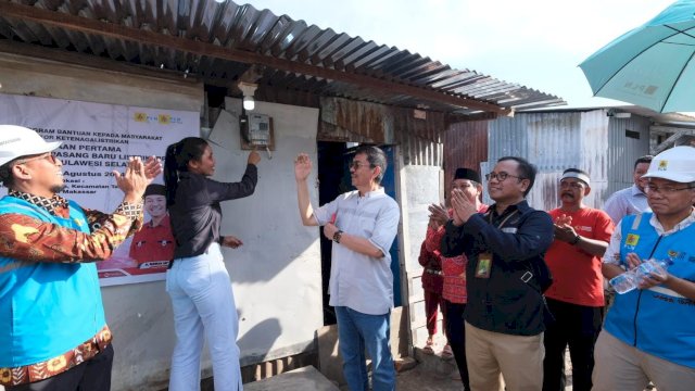 Program BPBL PLN, Menyinari 145 Keluarga Prasejahtera di Makassar