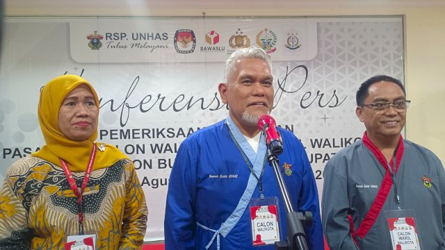 Lewati Pemeriksaan Kesehatan, Amri-Rahman Sebut Ketenangan Modal Pemimpin