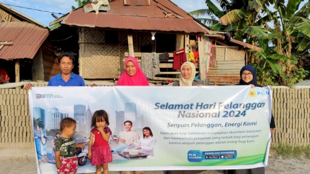 PLN Berbagi Kebaikan, Sambungkan Listrik Gratis di Hari Pelanggan Nasional
