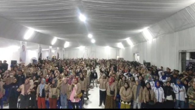 Konsolidasi Ribuan Tim Pemenangan TSM-MO Hadirkan Optimisme Menangkan Pilkada Parepare