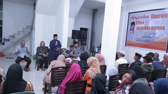 Jusvari Genda Bakal Berangkatkan Umrah Tim dan Konstituen, Hadirkan Ambulans Gratis Untuk Warga