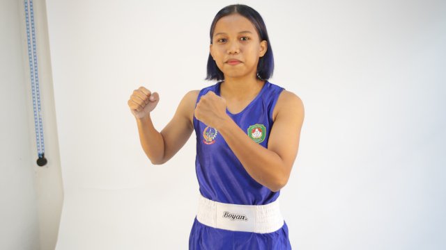 Andini, petinju asal Sulsel.