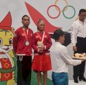 Meski Cedera, Atlet Dansa Sulsel Bersaudara Ade Tri Putra Kadiaman dan Anastasya Kadiaman Raih Medali Perak