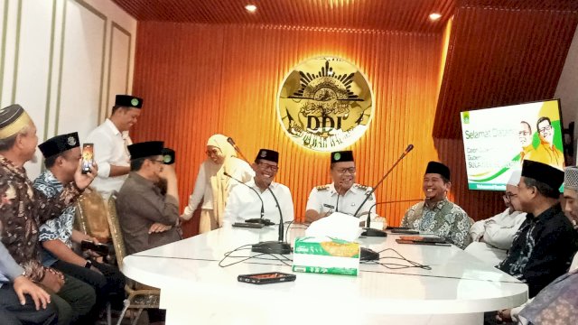 Danny-Azhar Kompak Temui Pengurus DDI Sulsel, Minta Dukungan di Pilgub