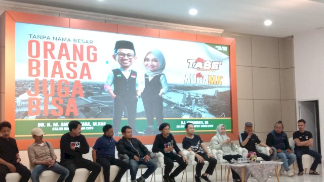 Rembuk Pemuda Gowa Nyatakan Dukungan ke Aura-Irma