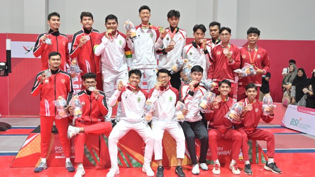 Cabor Anggar Sumbang Perunggu untuk Sulsel