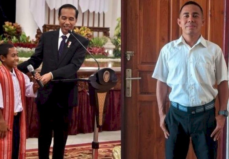 Sempat Dilupakan Jokowi, Joni Pemanjat Tiang Bendera Akhirnya Lolos TNI