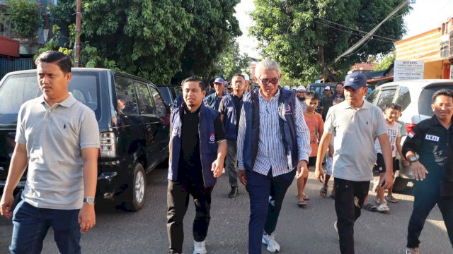 Blusukan Tasming-Hermanto Disambut Hangat dan Dapat Dukungan Masyarakat