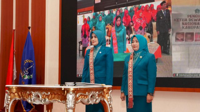 Ninuk Triyanti Zudan Lantik Pj Ketua PKK Parepare, Palopo, dan Sinjai