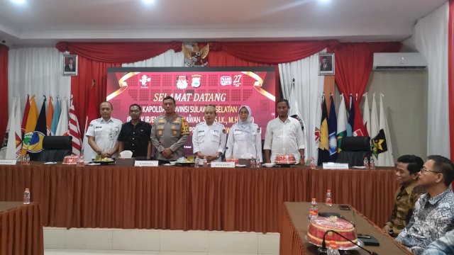 Kapolda Sulsel Yudhiawan Wibisono Resmi Bertugas, Pastikan Pilkada Berjalan Aman