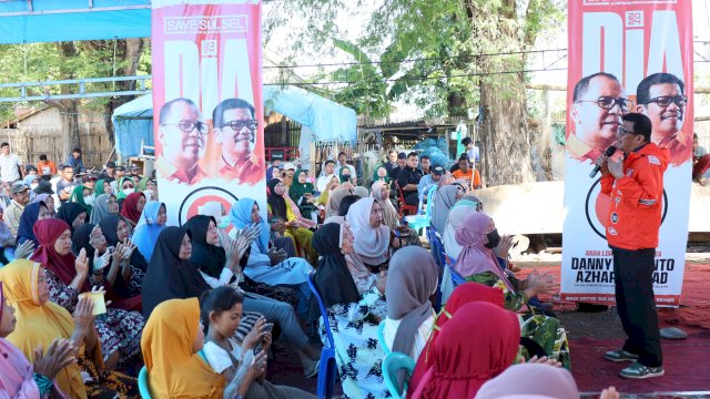 Putra Mantan Bupati Bulukumba Singgung Utang Pemprov Saat Azhar Kampanye Bersama Warga Ujung Bulu