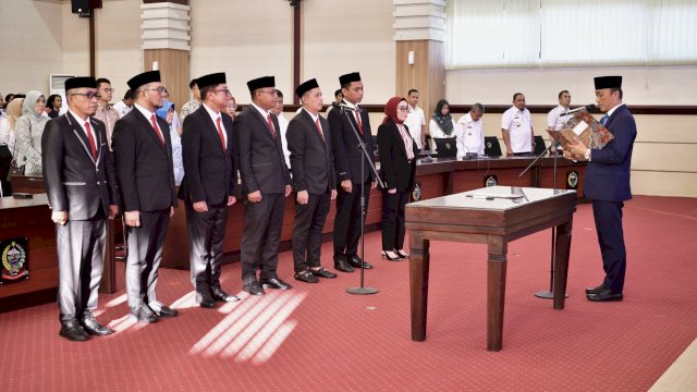 7 Komisioner KPID Usulan DPRD Sulsel Resmi Dilantik Pj Gubernur