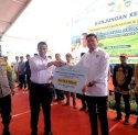 Bersama Komjen Fadil Imran, Amran Sulaiman Guyur Bantuan Puluhan Miliar ke Petani Gowa