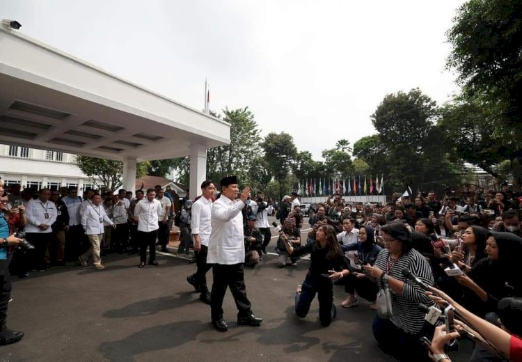 Daftar Calon Menteri Menghadap Prabowo Jelang Pelantikan Sebagai Presiden