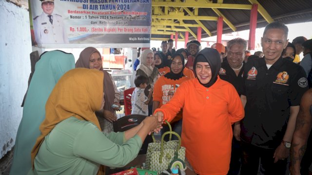 Indira Yusuf Ismail Serukan Kebersihan Laut di Dermaga Kayu Bangkoa