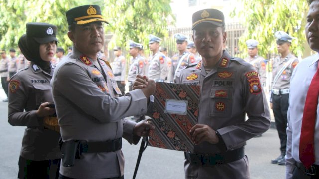 Kapolsek KPN dan Anggota Dapat Penghargaan Usai Ungkap Kasus Narkoba