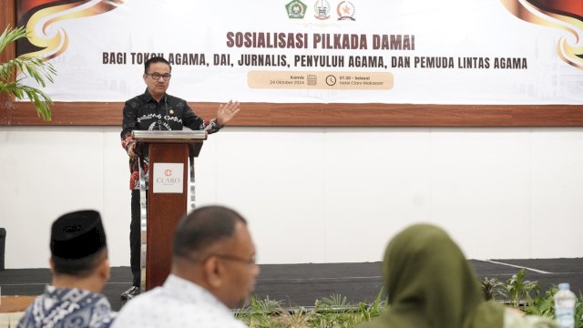Sekretaris Daerah Provinsi Sulsel, Jufri Rahman,