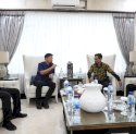 Pengurus PWNU Sulsel Temui Pjs Wali Kota Makassar Jelang Musker