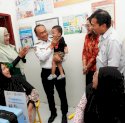 Didampingi Ninuk Zudan, Pj Gubernur Launching Posyandu Era Baru se-Sulsel