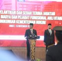 Menteri Hukum Supratman Lantik 11 Pimpinan Baru