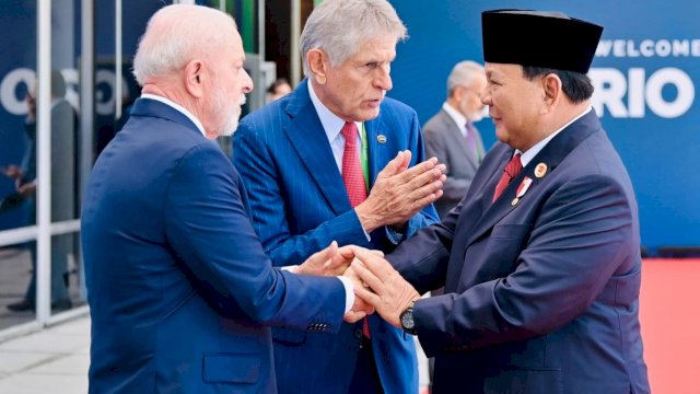 Prabowo Bahas Kerja Sama Perdagangan dan Kesehatan dengan India di KTT G20