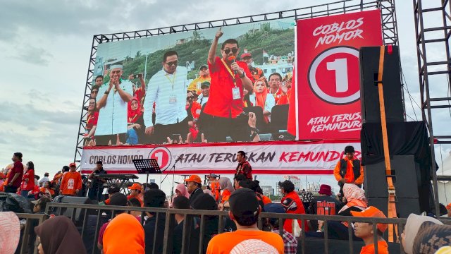 ARW di Kampanye Akbar DIA: Pilih Danny-Azhar, Sulsel Akan Seindah Makassar