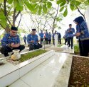 Sambut HUT KORPRI ke-53, Jufri Rahman Ziarah ke Taman Makam Pahlawan Panaikang