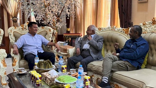 Bupati Terpilih UJI Nurdin Dampingi Duta Besar Sudan Untuk Indonesia Berkunjung di Bantaeng