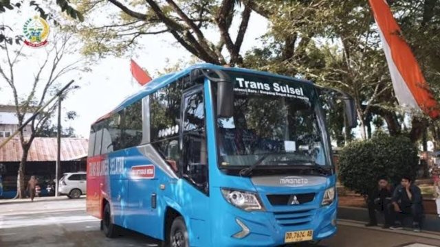 Diinisiasi Prof Zudan, Bus Trans Sulsel Telah Layani 42 Ribu Penumpang Secara Gratis Selama 6 Bulan