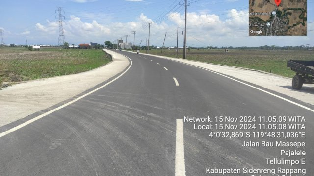 Pemprov Sulsel Telah Tangani Akses Pangkajene-Batas Soppeng Sepanjang 2,9 Km