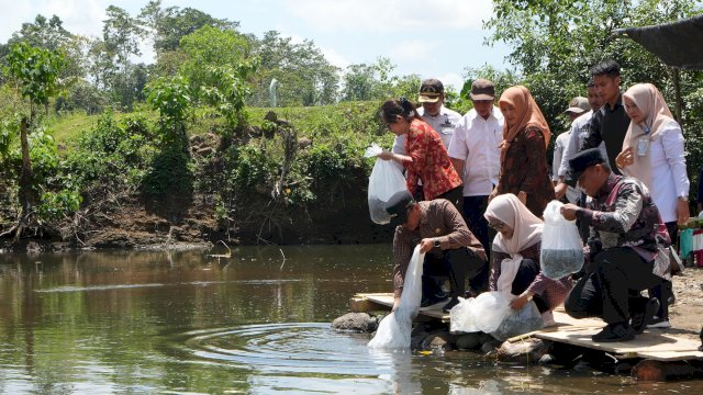 Jadi Atensi Prof Zudan, Pemprov Sulsel Telah Salurkan 5 Juta Bibit Bantuan Benih Perikanan