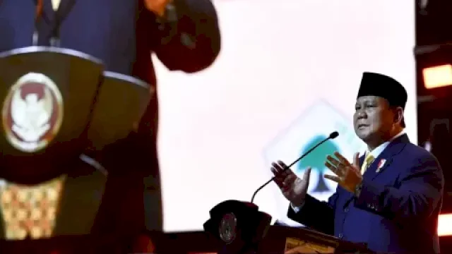 Prabowo Subianto di HUT Partai Golkar
