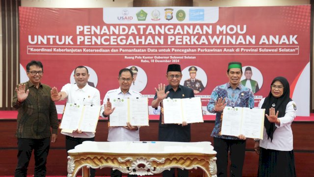 Ninuk Zudan Hadiri Penandatanganan MoU untuk Pencegahan Perkawinan Anak