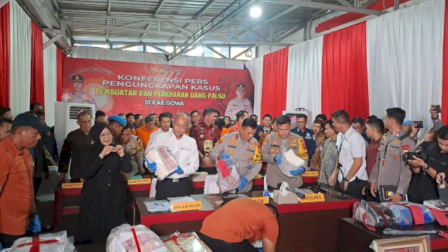 Kapolda Sulsel Ungkap Sindikat Uang Palsu, Direncanakan Digunakan di Pilkada Barru