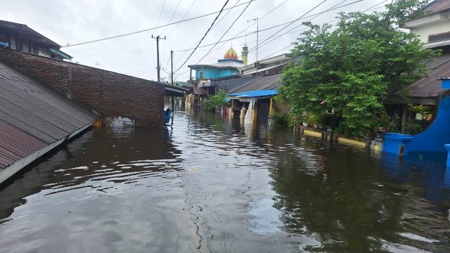 7 Kelurahan di Kota Makassar Terendam Banjir, 1.403 Jiwa Terdampak 