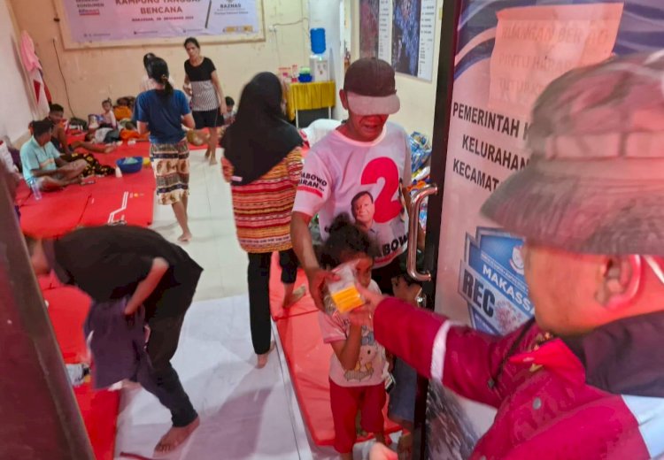 Banjir Surut, Warga Blok 8 Kelurahan Manggala Mulai Kembali ke Rumah