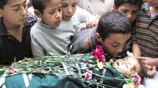 Bayi Palestina tewas setelah terkena serangan brutal Israel