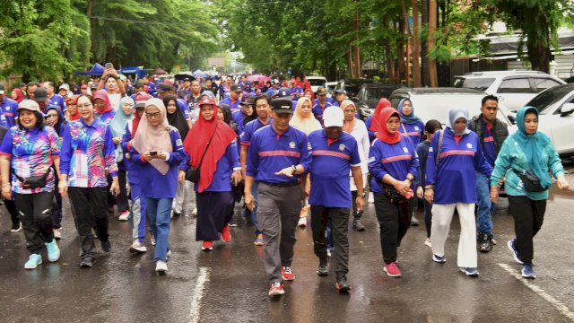 Diiringi Hujan, Prof Zudan Terima Doa dan Harapan Jajaran Pemprov di Penghujung Tugasnya