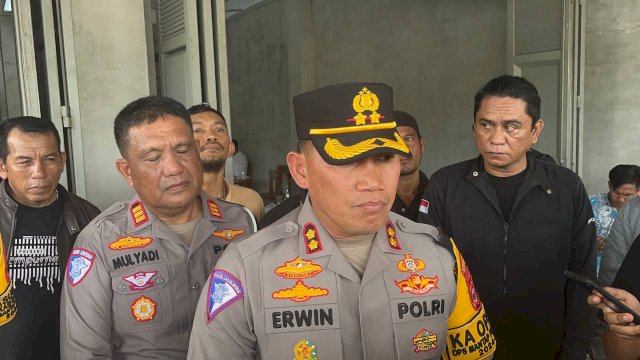 Kapolres Bone, AKBP Erwin Syah. Ist