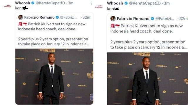 Patrick Kluivert  akan menjadi pelatih baru Timnas menggantikan Shin Tae Yong.