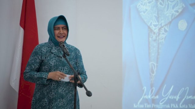 Ketua TP PKK Kota Makassar, Indira Yusuf Ismail