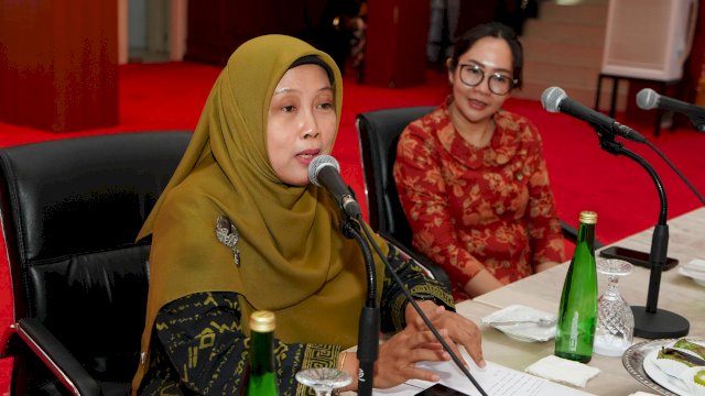 Penjabat Ketua Tim Penggerak PKK Provinsi Sulsel, dr. Andi Indriaty Syaiful