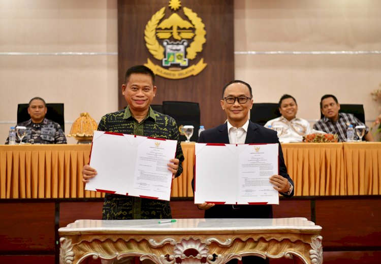 Sertijab Dua Profesor Pemimpin Sulsel 