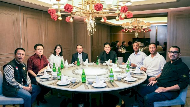 Erick Thohir Percaya Kluivert Bisa Bawa Timnas Indonesia Lolos Kualifikasi Piala Dunia