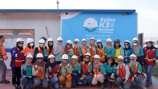 Buktikan Komitmen Budaya Kerja Aman dan Produktif, PT Vale Peringati Bulan K3 Nasional 2025 