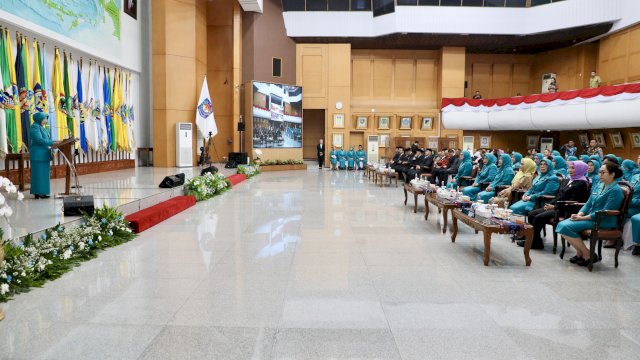 Andi Indriaty Syaiful Dilantik sebagai Pj Ketua Tim Penggerak PKK dan Pembina Posyandu Sulsel