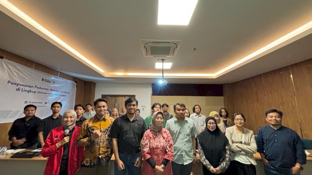 Dorong Profesionalisme, Unhas Luncurkan Konsep Pedoman Pers Mahasiswa