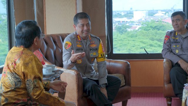 Kunjungan Kapolrestabes Baru, Unhas Bahas Program Pencegahan Kejahatan