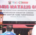 Dies Natalis ke-69 Fakultas Kedokteran Unhas, Prof Fadjry Djufry Ajak Civitas Akademika Wujudkan Zero Stunting di Sulsel